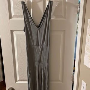Grey summer jumpsuit
